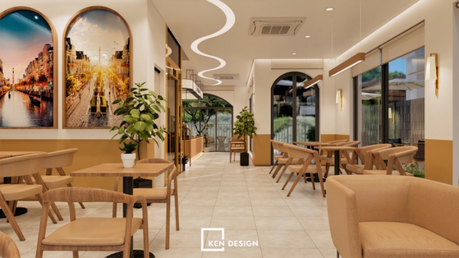 Thiết kế TAX Cafe tại Ocean Park